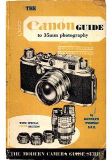 Canon 4 -Series manual. Camera Instructions.